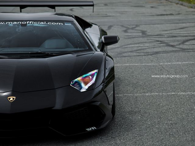 Тюнинг Lamborghini Aventador от Liberty Walk и SR Auto